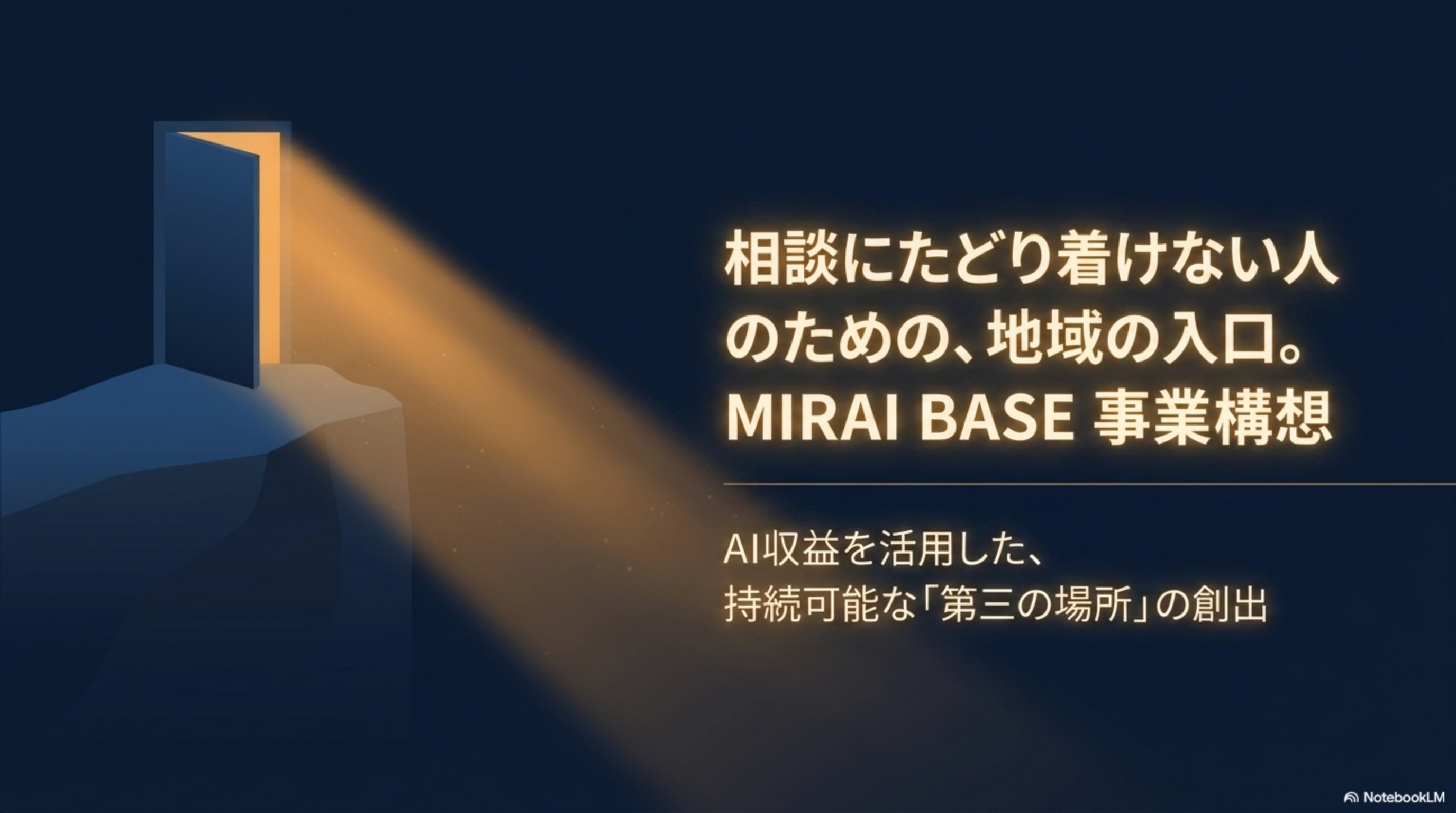 MIRAI BASE Concept 01